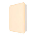 SLV Applique et plafonnier SIMA angulaire IP44, blanche