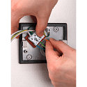 SLV Luminaire mural d'ext�rieur SITRA S WL SINGLE Bas, CCT Switch IP65, blanche 