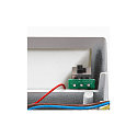 SLV Luminaire mural d'ext�rieur SITRA S WL SINGLE Bas, CCT Switch IP65, blanche 