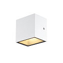 SLV Luminaire mural d'ext�rieur SITRA S WL SINGLE Bas, CCT Switch IP65, blanche 
