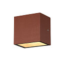 SLV Luminaire mural d'ext�rieur SITRA S WL SINGLE Bas, CCT Switch IP65, rouille 