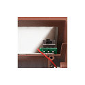 SLV Luminaire mural d'ext�rieur SITRA S WL SINGLE Bas, CCT Switch IP65, rouille 