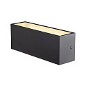 SLV Luminaire mural d'ext�rieur SITRA L WL UP/DOWN CCT Switch, commutable IP65, anthrazit 