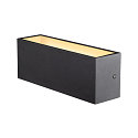SLV Luminaire mural d'ext�rieur SITRA L WL UP/DOWN CCT Switch, commutable IP65, anthrazit 