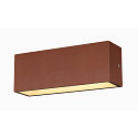 SLV Luminaire mural d'ext�rieur SITRA L WL UP/DOWN CCT Switch, commutable IP65, rouille 