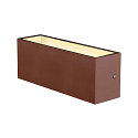 SLV Luminaire mural d'ext�rieur SITRA L WL UP/DOWN CCT Switch, commutable IP65, rouille 
