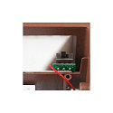 SLV Luminaire mural d'ext�rieur SITRA L WL UP/DOWN CCT Switch, commutable IP65, rouille 