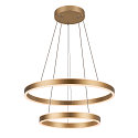 SLV Luminaire � suspension ONE DOUBLE PHASE UP/DOWN 2 voies, CCT Switch IP20, laiton gradable
