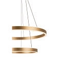 SLV Luminaire � suspension ONE DOUBLE PHASE UP/DOWN 2 voies, CCT Switch IP20, laiton gradable