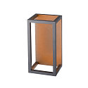 SLV Luminaire mural d�ext�rieur QUADRULO WL angulaire, indirect IP55, anthrazit 