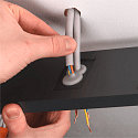 SLV Luminaire mural d�ext�rieur QUADRULO WL angulaire, indirect IP55, anthrazit 