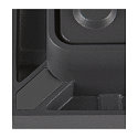 SLV Plafonnier ext�rieur QUADRULO CL angulaire, indirect IP55, anthrazit 
