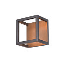 SLV Plafonnier ext�rieur QUADRULO CL angulaire, indirect IP55, anthrazit 