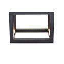 SLV Plafonnier ext�rieur QUADRULO CL angulaire, indirect IP55, anthrazit 