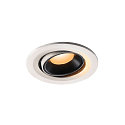Plafonnier encastr� NUMINUS MOVE S IP20, noir , blanche
