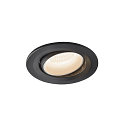 Plafonnier encastr� NUMINUS MOVE S IP20, noir , blanche