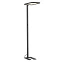 SLV Lampadaire WORKLIGHT haut bas, pour VDU, avec capteur, UGR < 19 IP20, noir  gradable