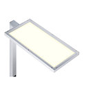 SLV Lampadaire WORKLIGHT haut bas, pour VDU, avec capteur, UGR < 19 IP20, blanche gradable