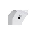 SLV Lampadaire WORKLIGHT haut bas, pour VDU, avec capteur, UGR < 19 IP20, blanche gradable