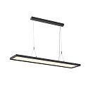 Luminaire � suspension WORKLIGHT DALI haut bas, contr�lable par DALI, UGR < 19 IP20, noir gradable
