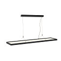 SLV Luminaire � suspension WORKLIGHT DALI haut bas, contr�lable par DALI, UGR < 19 IP20, noir gradable