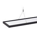 SLV Luminaire � suspension WORKLIGHT DALI haut bas, contr�lable par DALI, UGR < 19 IP20, noir gradable