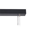 SLV Luminaire � suspension WORKLIGHT DALI haut bas, contr�lable par DALI, UGR < 19 IP20, noir gradable