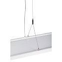SLV Luminaire � suspension WORKLIGHT DALI haut bas, contr�lable par DALI, UGR < 19 IP20, blanche gradable