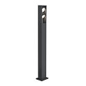 SLV LED Floor lamp ESKINA FRAME 125 Pole double, 27W, 3000/4000K, 95�, anthracite