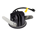 SLV Plafonnier encastr� NUMINOS XS IP20/IP44, noir 