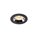 LED Ceiling recessed luminaire NUMINOS� XS, 2700K, 55�, black/chrome