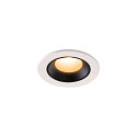 Plafonnier encastr� NUMINOS XS IP20/IP44, noir , blanche