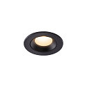 Plafonnier encastr� NUMINOS XS IP20/IP44, noir 