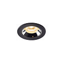 LED Ceiling recessed luminaire NUMINOS� XS, 3000K, 40�, black/chrome