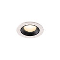 Plafonnier encastr� NUMINOS XS IP20/IP44, noir , blanche