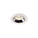 Plafonnier encastr� NUMINOS XS IP20/IP44, chrome, blanche