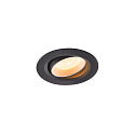 LED Ceiling recessed luminaire NUMINOS� MOVE XS, 2700K, 55�, black/white