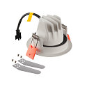 SLV LED Ceiling recessed luminaire NUMINOS� MOVE XS, 2700K, 40�, white/chrome