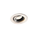 Plafonnier encastr� NUMINOS MOVE XS IP20, chrome, blanche