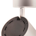 SLV Luminaire de plafond NUMINOS SPOT DALI XL contr�lable par DALI IP20, noir, blanche gradable