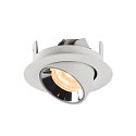 SLV Plafonnier encastr� NUMINOS GIMBLE XS, chrome, blanche
