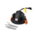 SLV Plafonnier encastr� NUMINOS GIMBLE XS, noir 