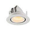SLV Plafonnier encastr� NUMINOS GIMBLE XS, blanche