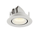 SLV Plafonnier encastr� NUMINOS GIMBLE XS, blanche