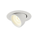 Plafonnier encastr� NUMINOS GIMBLE XS, blanche