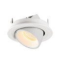 SLV Plafonnier encastr� NUMINOS GIMBLE S, blanche