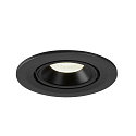 SLV Plafonnier encastr� NUMINOS GIMBLE S, noir 