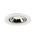 SLV Plafonnier encastr� NUMINOS GIMBLE S, chrome, blanche