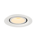 SLV Plafonnier encastr� NUMINOS GIMBLE M, blanche