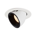 Plafonnier encastr� NUMINOS GIMBLE L, noir , blanche